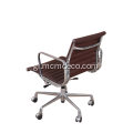 Cadeira de oficina moderna Eames en coiro
